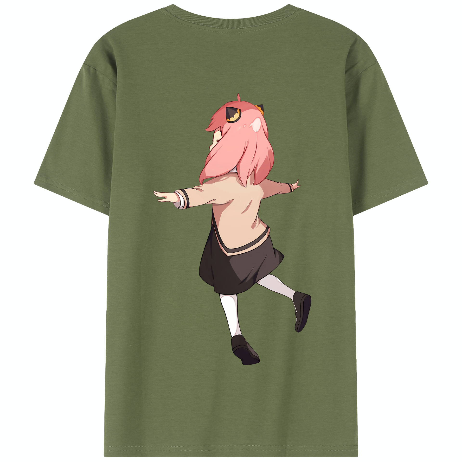 （画像用） SPY×FAMILY间谍家家酒 綿100％半袖Tシャツ（背面プリント）